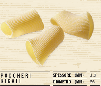 Paccheri rigati